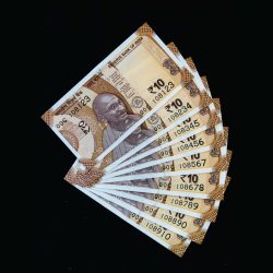 Rs 10 India Banknote Fancy Set 108123 to 108910 GEM UNC Unique Latest Issue