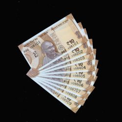 Rs 10 India Banknote Fancy Set 108101 to 108909 GEM UNC Unique Latest Issue