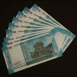 50Rupees fancy number 101010 set