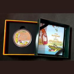Panchatantra Colour Souvenir Coin On The Monkey And The Crocodile Box Packing