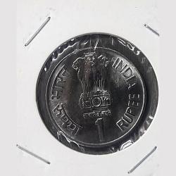 Alternative view of One Rs Rare Veer Durgadass 2003 Rare Coin Hyderabad Mint Bunc Condition