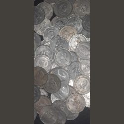 One Or Two Rs Commerrative Scare Coins Aunc Condition 100 Pcs Given