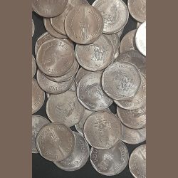 Alternative view of One Rs Cu ni Scare Coin Food And Nutrition World Food Day 1992 XF Condition 50 Pcs Given