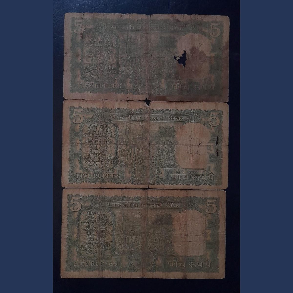 4 DEER 🦌 note green colour WEAK condition. As images Same and similar piece available - Image 2