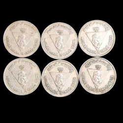 Five Rs Rare Coin Mothers Health Is Child's Health 1996 Noida Mint 1 Pcs Given 03