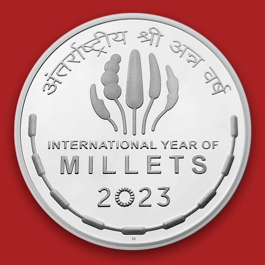 Rs 75 International Year Of Millets PROOF 2023 Latest Issue - Image 3