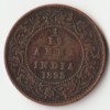 Extremely Rare and Fine 1/12 Anna 1895 Copper Coin of Victoria Empress British India Coinage