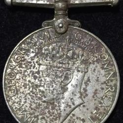 Alternative view of 1939-1947 Second World War George Six British India Named Medal #G22