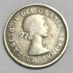 1953 Canada 25cenis Coin #1026