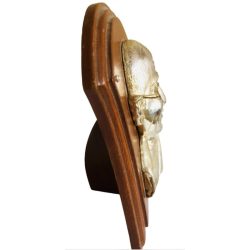 Alternative view of Mahatma Gandhi Commemorative Silver 999 Pure Silver Portrait 51Grams Ultra Unique and Rare