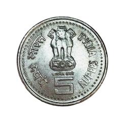 Rs 5 Mahatma Basaveshwara FSS Issue MULE Top Quality Unique and Rare