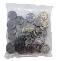 Latest New 1Rupees 2023 HYDERABAD Mint 50 Coin Seal Pouch Famous AKAM Series 75 Year of Independence