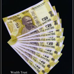 Rs 20 Set 00A Prefix 0099786 to 899786 GEM UNC Very Unique and Rare