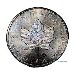 Alternative view of 1 Oz Silver Bullion Coin CANADA MINT 9999 Silver 2015 Coin Rare and Unique