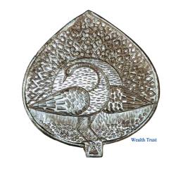 Alternative view of 999 Pure Silver NM Issue Shree Ganesha Strike Extremely Unique and Rare 40 grams Vintage