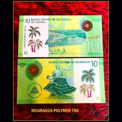 NICARAGUA World Banknote 786 Number GEM UNC Unique