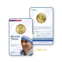 Rs 5 India Government Issue Mother Teresa Coin Blister Pack