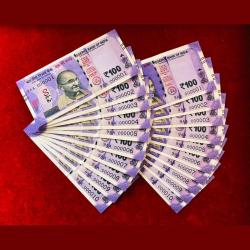 Rs 100 India Banknote TWIN PAIR SET 9AA 000001 TO 000010 2 SETS SAME NUMBER GEM UNC