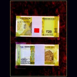Rs 20 India Banknote 786 Starting Series Serial Packet 786701 to 786800 Gem Unc India Banknote Unique Collection