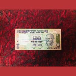 Rs 100 India Banknote Error Both Side NO Number Printed Very Unique Subharao Issue
