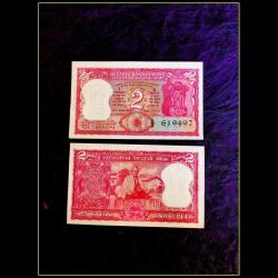 Rs 2 India Banknote Commemorative Issue Signed by BN Adarkar GEM UNC Unique and Rare