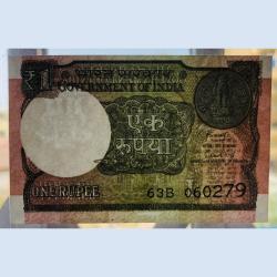 Re 1 Massive Water Mark Error Telescope Issue Gem Unc Wrong Watermark Inverted Ashoka Chakra