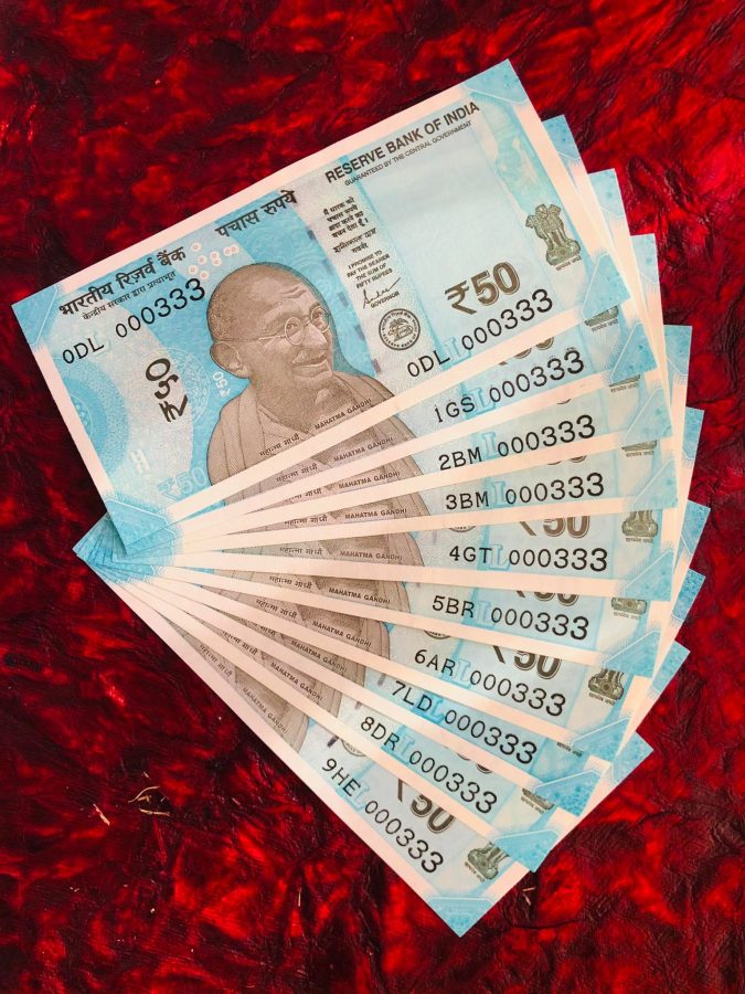 Rs 50 India Banknote Fancy Set 000333 GEM UNC 10 NOTES Same Number Set Same Inset Same Signature