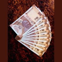 Rs 10 India Banknote Fancy Number 001001 to 009009 Note Gem UNC Set Same Prefix Unique