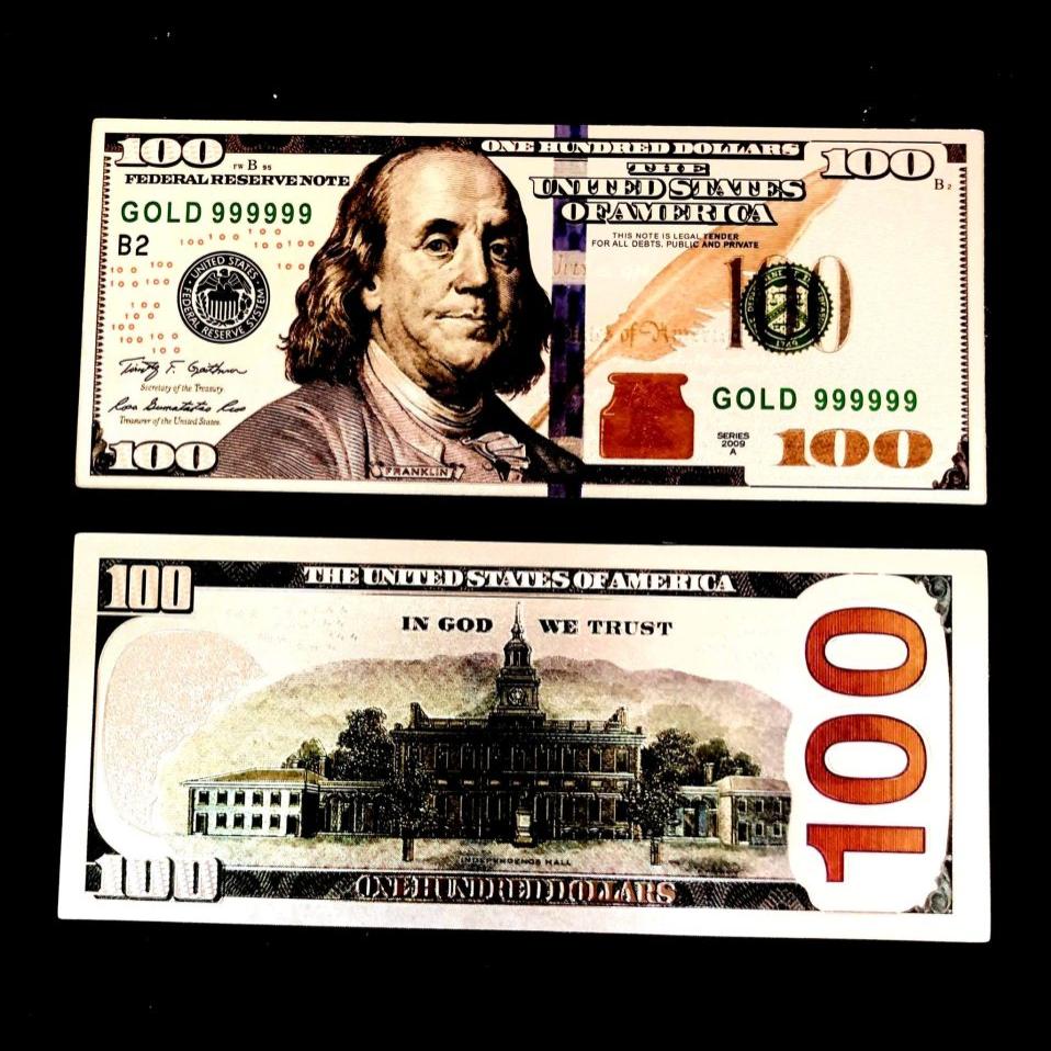 United States of America 100 Dollar Silver Plated Token Unique Collectible Item Series 2