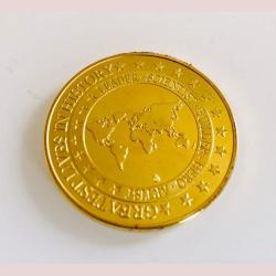 Alternative view of Mahatma Gandhi Greatest Lives in History Token Unique Collection