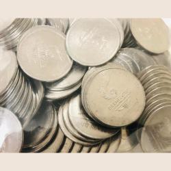 Alternative view of Rs 2 RBI Seal 100 Coin Pouch Delhi Games 2010 Top Luster Commemorative Issue