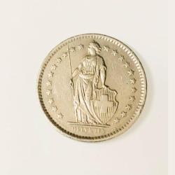 Alternative view of Switzerland 2 Francs Top Luster Random Date Unique and Rare