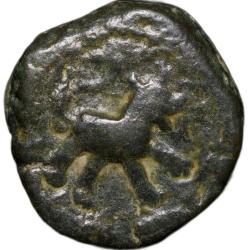 Copper Paisa of Hyderabad Feudatory 'Elichpur' (18th Cen. AD) Karanja Mint KM C21 Rare