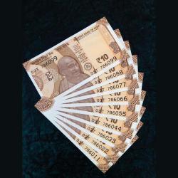 Rs 10 Issue India Banknote Fancy Set 786011 TO 786099 Gem Unc Unique Set