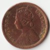 Extremely Fine Condition and Rare 1/12 Anna 1901 Copper Coin of Victoria Empress British India Coinage