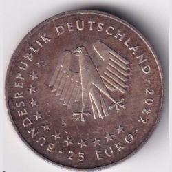German 25 Euro 2022 "Herrnhunter Stern" (Christmas Star) Silver Coin weight 22gram #L-15