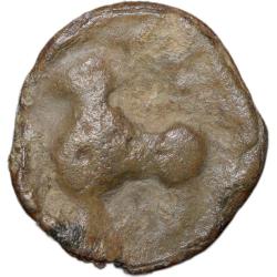 Lead Coin of Siva Siri Satakarni (1st Cen. BC) of Satavahan Dynasty from Kolhapur Region Lion /Tree-