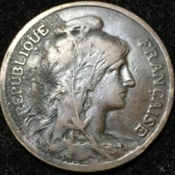 1916 France 10 Centimes Weight 10 g Rare Coin #V82