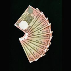 Re 1 Telescope Issue starting 786 10 notes lot Gem UNC rare