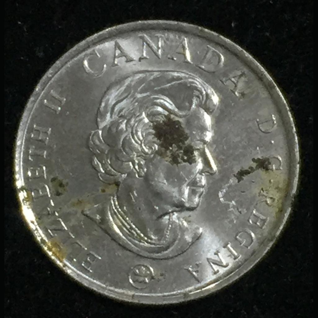 Canada 25 Cents 2008 - Elizabeth II Armistice Day Commemorative issue rare Coin #Z-341 - Image 2