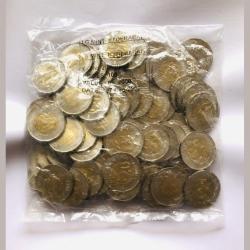 Alternative view of Rs 20 Coin Drop Series 2020 Hyderabad Mint 100 Coin Seal packed pouch X Rare Ltd Issue