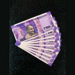 Rs 100 786123 to 786910 India Banknote GEM UNC India Banknote Set Unique