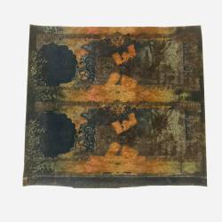 Rs 1000 Blanket Uncut Sheet 2 Piece Previous Issue Backside Print Nashik Press Issue