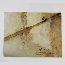 Alternative view of Rs 1000 Blanket Uncut Sheet 2 Piece Previous Issue Backside Print Nashik Press Issue