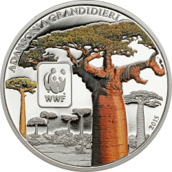 100 Francs CFA Baobab Central Bank of Africa WWF Collection 25Gms
