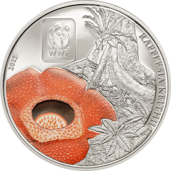 100 Francs CFA Rafflesia Central Bank Of Africa WWF Collection 25Gms