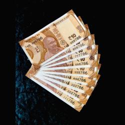 Rs 10 111786 to 999786 GEM UNC India Banknote Set Unique