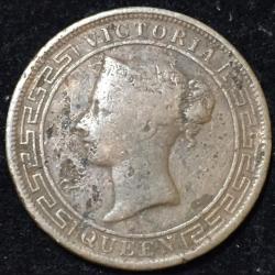 1892 Sri Lanka 5 Cents - Victoria Rare Lowest Price Coin #V3