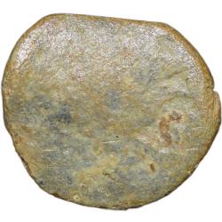 Alternative view of Lead Portrait Coin of Satavahana Dynasty, Gautamiputra Yajna Satakarni(AD167-196) VERY RARE