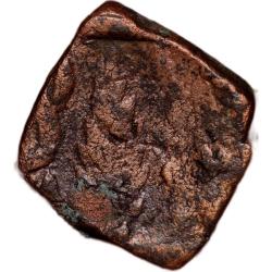 Alternative view of Copper Paisa of Dhar State(17th - 18th Cen. AD) Anonymous Type Hanuman Series Ty.19